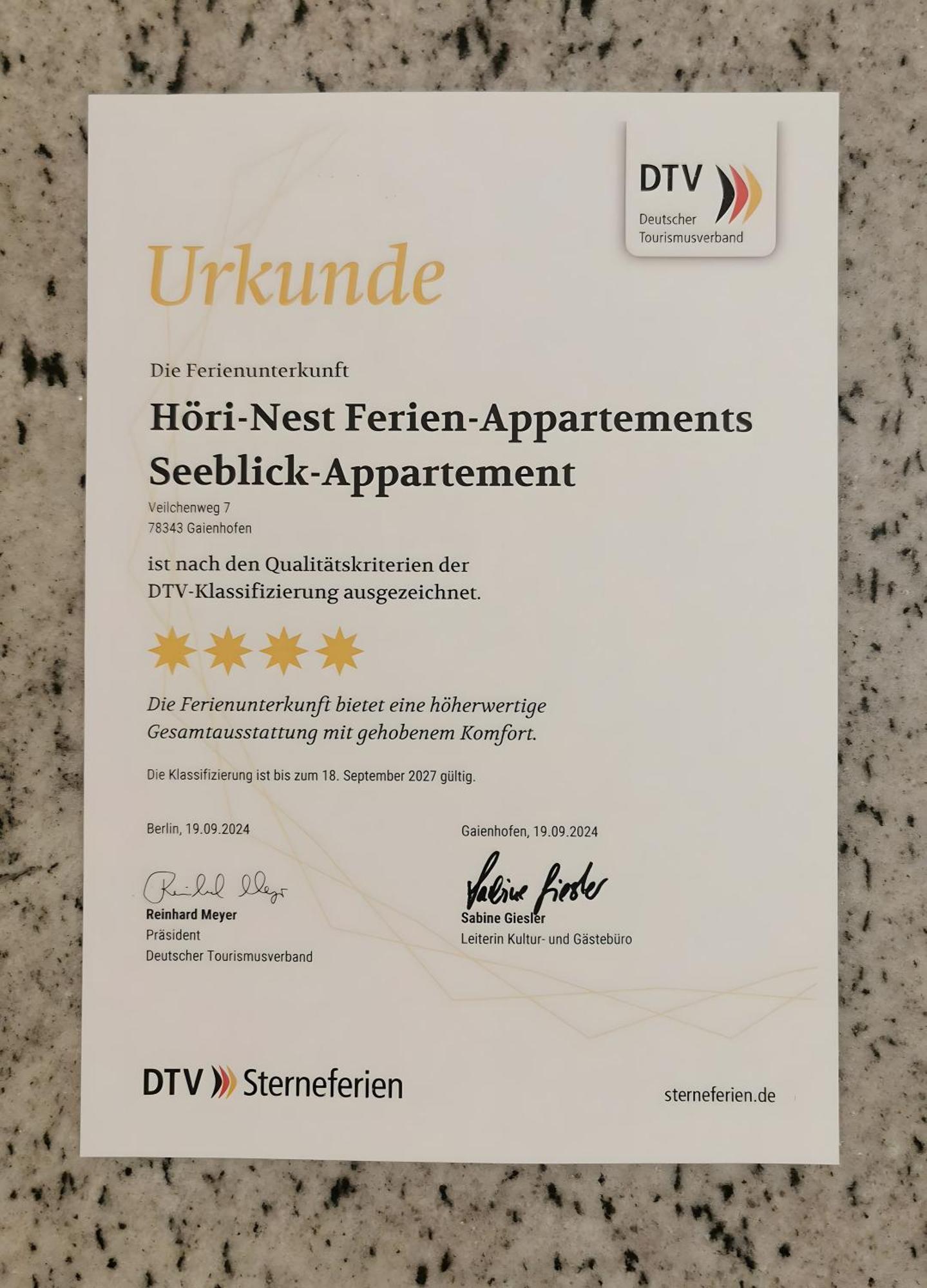 Hoeri-nest Seeblick-appartement